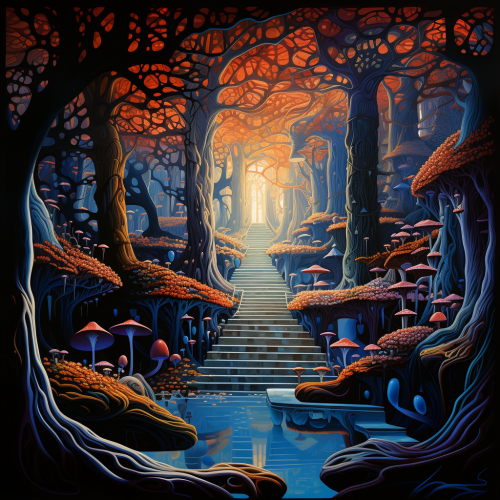 Joe Madueria Eyvind Earl Artwork