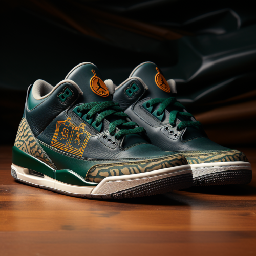 Bob Dylan inspired Jordan 3 sneakers