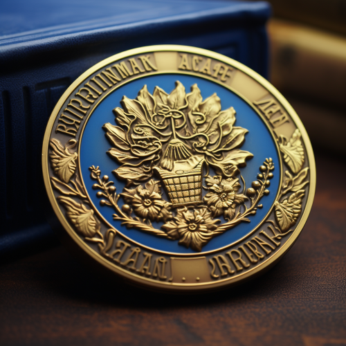 Inscription for journalism competition victory in Ukraine