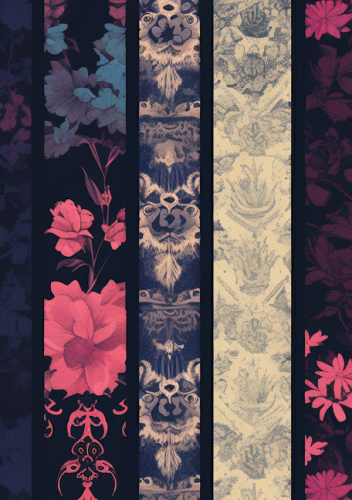 Gritty street art depicting Kanye West's albums