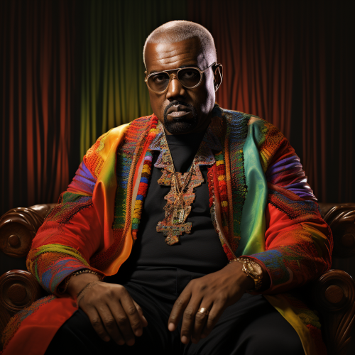 Kanye West senior in HDR