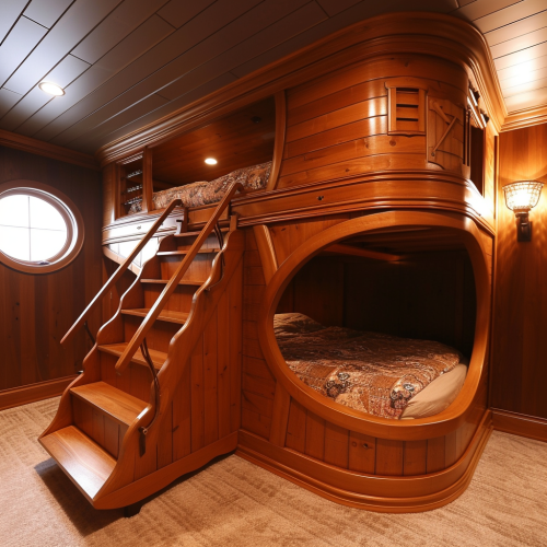 Titanic-themed Kid Bunk Beds