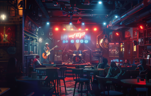 Korean rock club scene