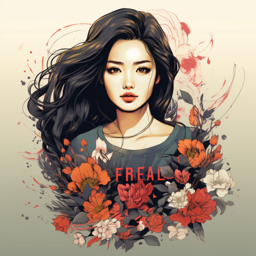 Stylish Korean Design T-Shirt