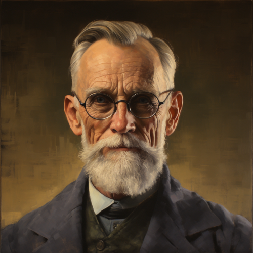 Middle-aged man with grey beard and glasses