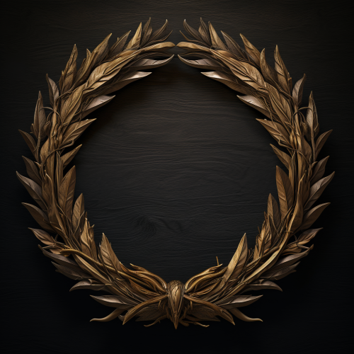 Laurel Wreath Roots Symbol Image