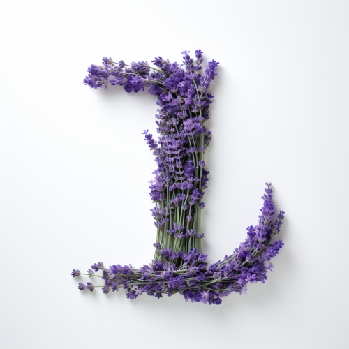 Lavender Plants on White Surface