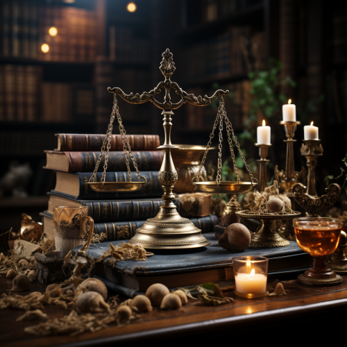 Hyper Realistic Commercial Shot: Law Elements Hyper Realistic Commercial Shot: Law Elements