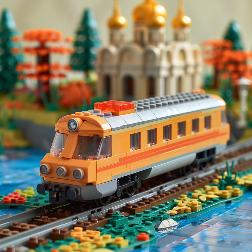 Lego Moscow Cityscape View