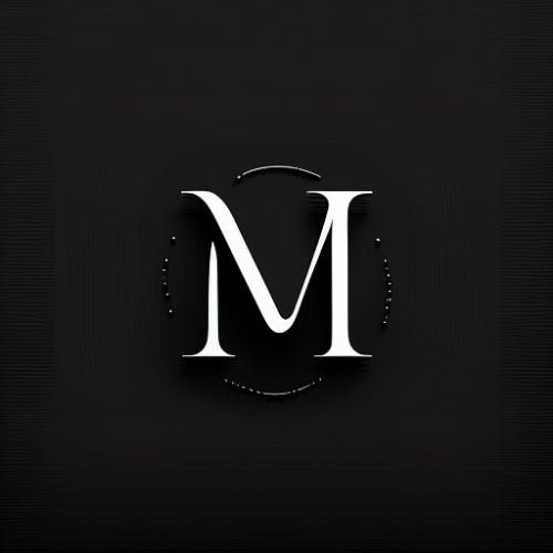 Minimalistic Letter M Logo Design
