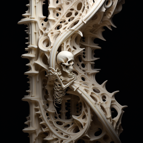 Illustration of a Light Bone Structure