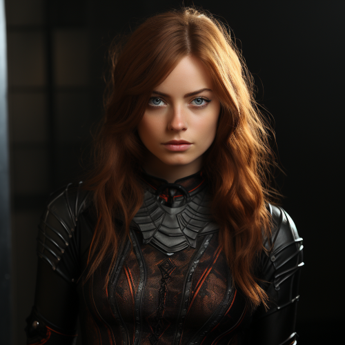 Lindsey Lohan as Black Spider-Man