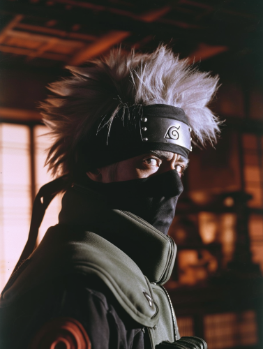 Live Action Kakashi DVD Screengrab Fantasy
