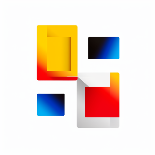 Popart Logo Design with 2 Rectangles Popart Logo Design with 2 Rectangles