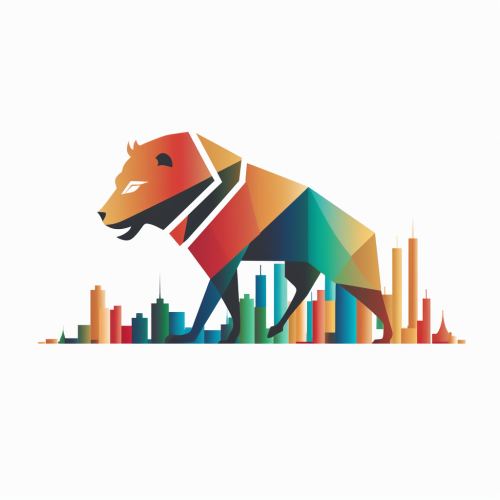 Logo with Stock Market Kenya Africa Colors