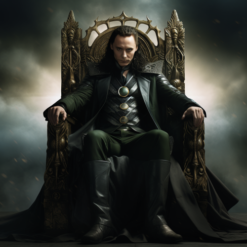 Loki displaying his immense power