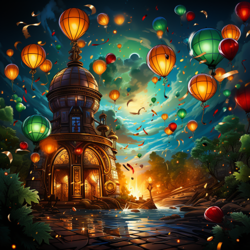 Vibrant and Lucky Lottery Game