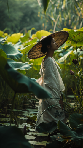 Mouthwatering lotus leaf rice dish