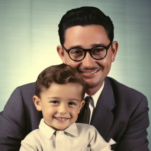 Portrait of my lovely father in 1956