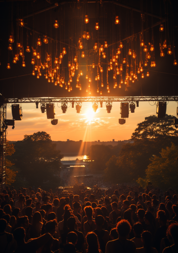 Loveparade 2025 festival crowd enjoying the sunshine