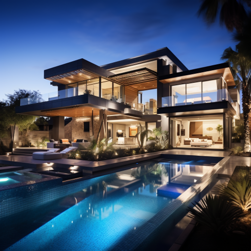 Luxury House in Los Vegas with Pool