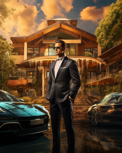 Luxury Real Estate Agent Photo