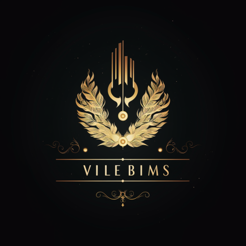 Luxury Vibes Music Logo Design