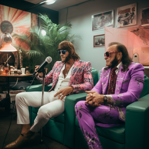 Macho Man Randy Savage and Rod Sterling podcast conversation