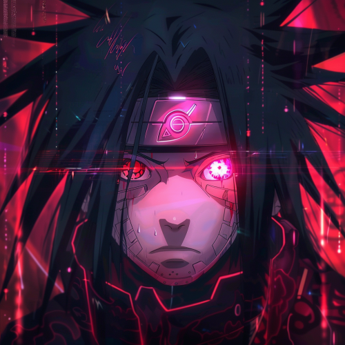 Madara Uchiha Cybernetic Sharingan Rinnegan