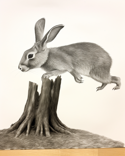 Rabbitlion Sketch by Leonora Carrington