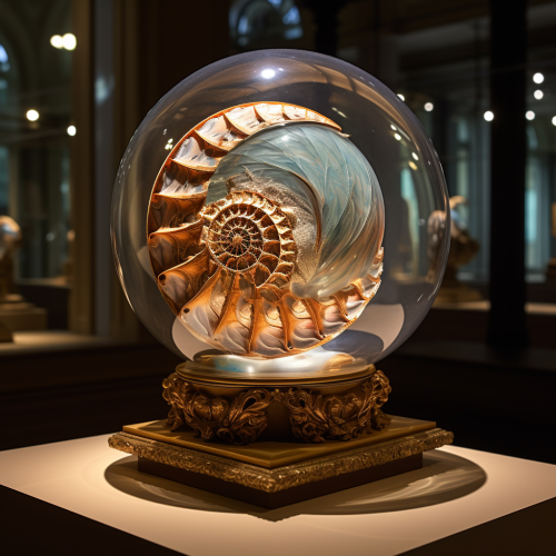Gorgeous Magic Sphere in Museum