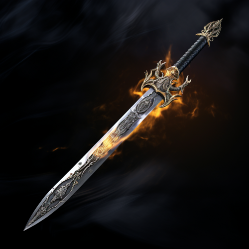 Greatsword with Magical Fire Enchantment