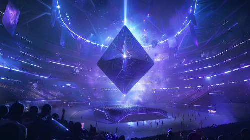 Magical Shape in Arena Crowd