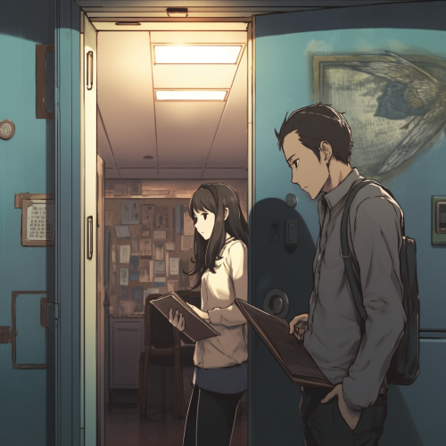 Man selecting book in airplane room