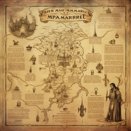 Harry Potter Marauders Map Poster