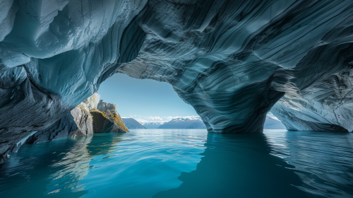 Beautiful Marble Caves in Chile