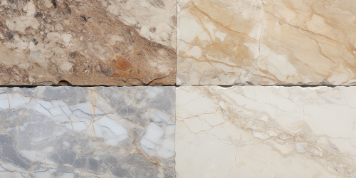 Detailed Marble Texture Close-up