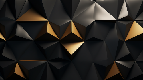 Beautiful matte black paper background with golden light