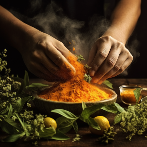 Medicinal Plant Orange Powder Extraction