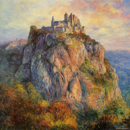 Beautiful Medieval Castle Artwork