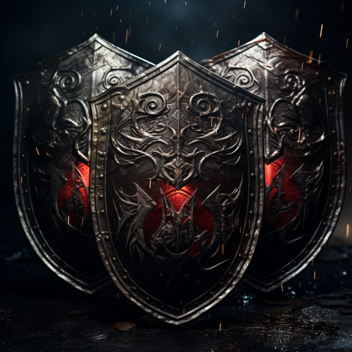 Dark Paladin Shield Ricocheting Image