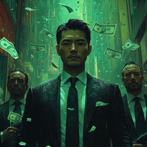 Men in Black Raining Money