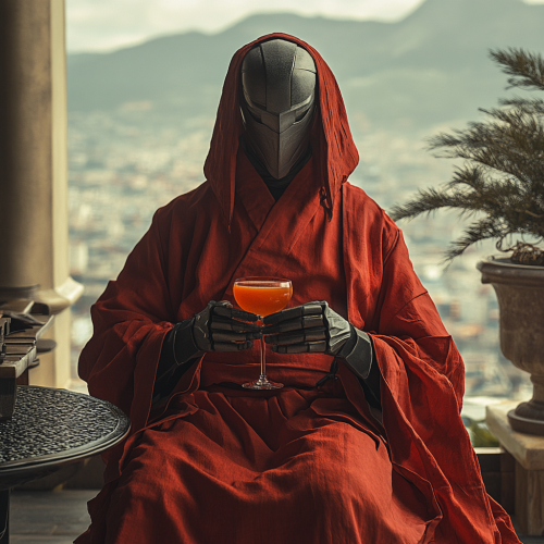 Samurai Red Kimono Cocktail Samurai Red Kimono Cocktail