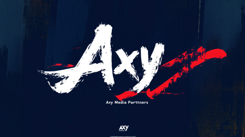 Elegant Axy Logo Brush Stroke