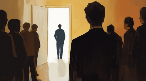 Secret Admiration Scene People Room