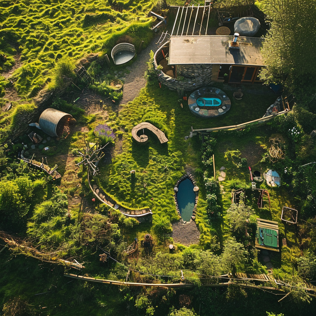 4. Sustainable Earthship Home in Welsh Countryside