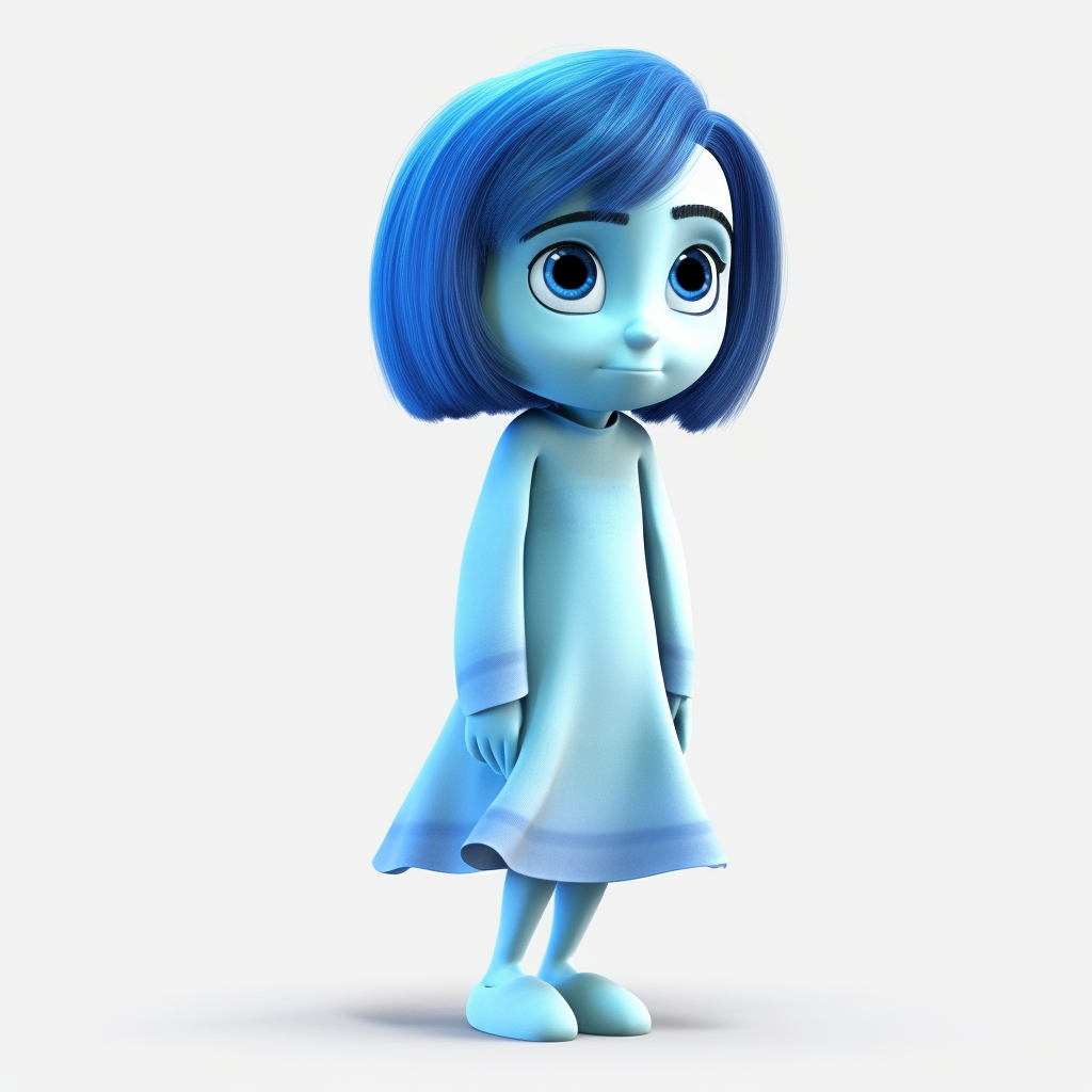 4. Image featuring Cortana in brightly lit 3D Pixar style