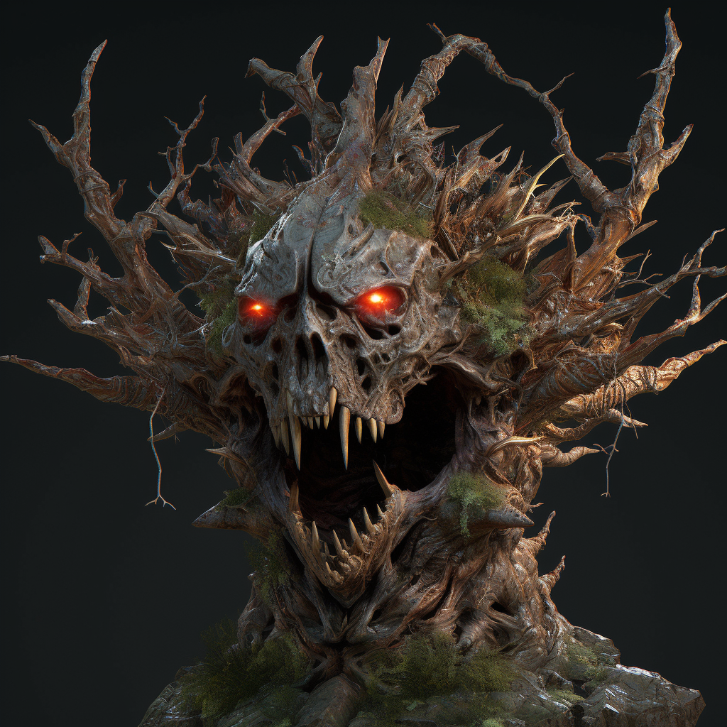 4.  Terrifying element of thorns in high detail