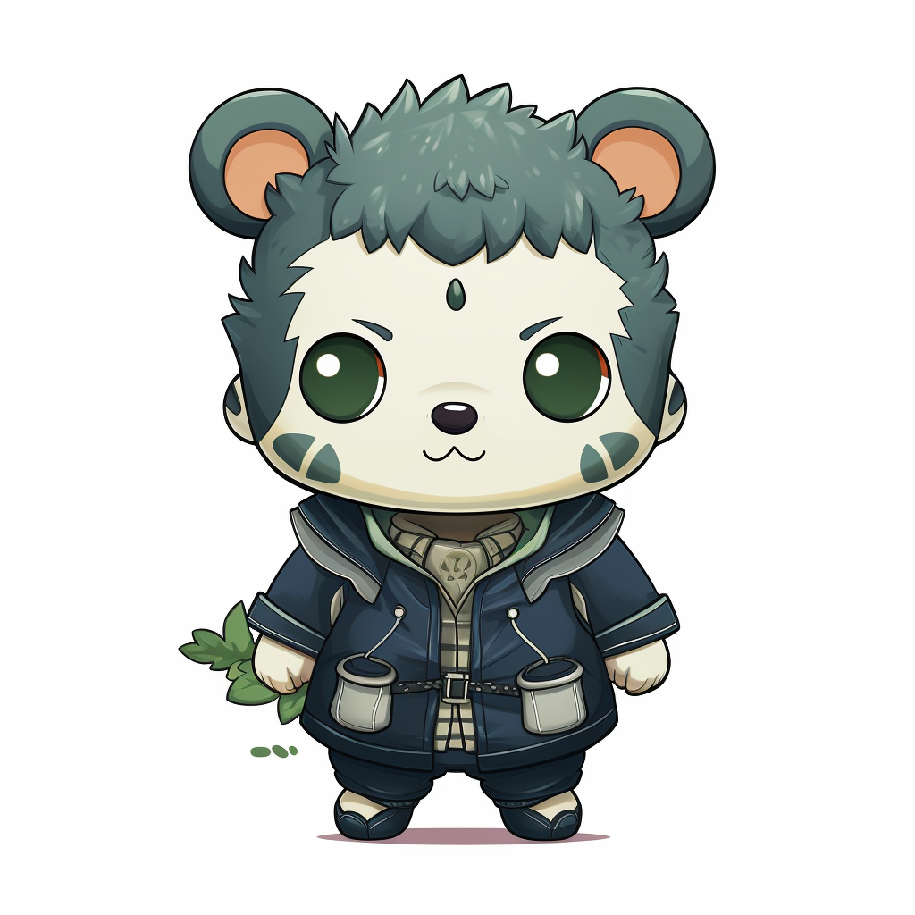 4.  Gojo from Jujutsu Kaisen as Animal Crossing Character