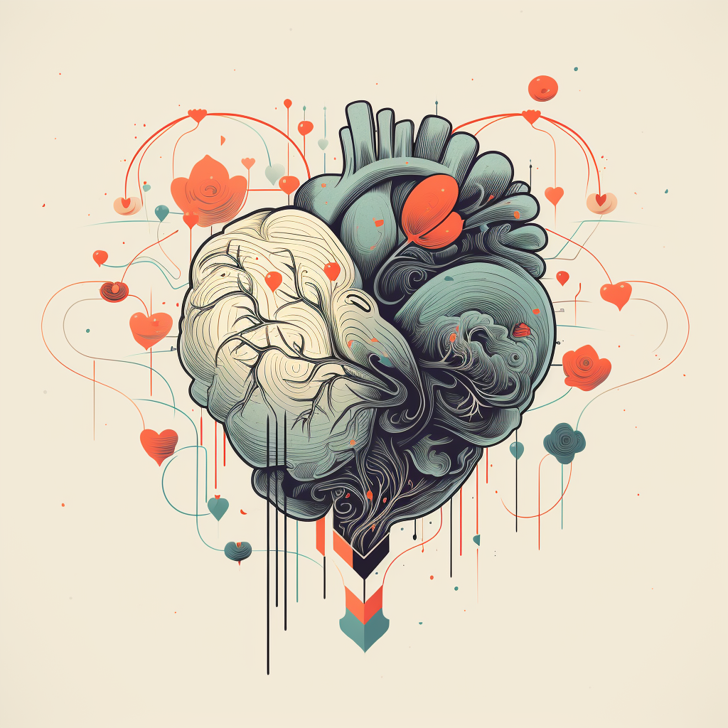 4. ALT Text for Brain and Heart Illustration